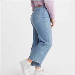 Levis Jeans Plus Size Ribcage Straight Ankle
